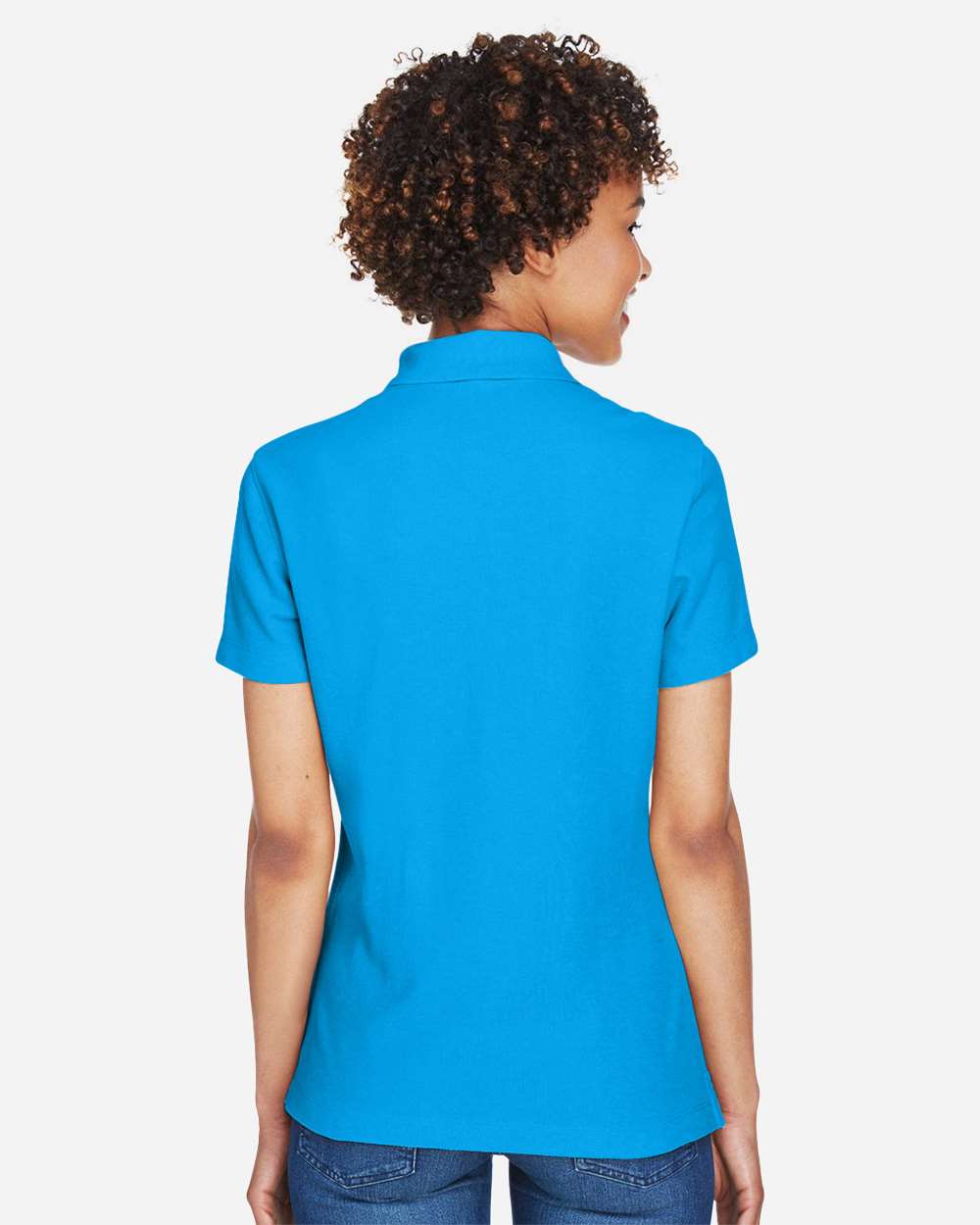 Women's DRYTEC20™ Performance Polo - OnModelBack - B629B2682 - Ocean Blue