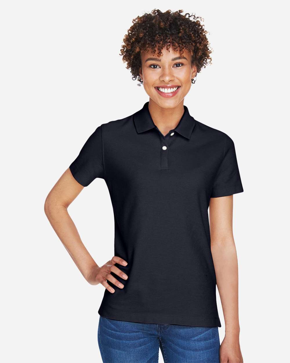 Women's DRYTEC20™ Performance Polo - OnModelFront - B629B2652 - Navy
