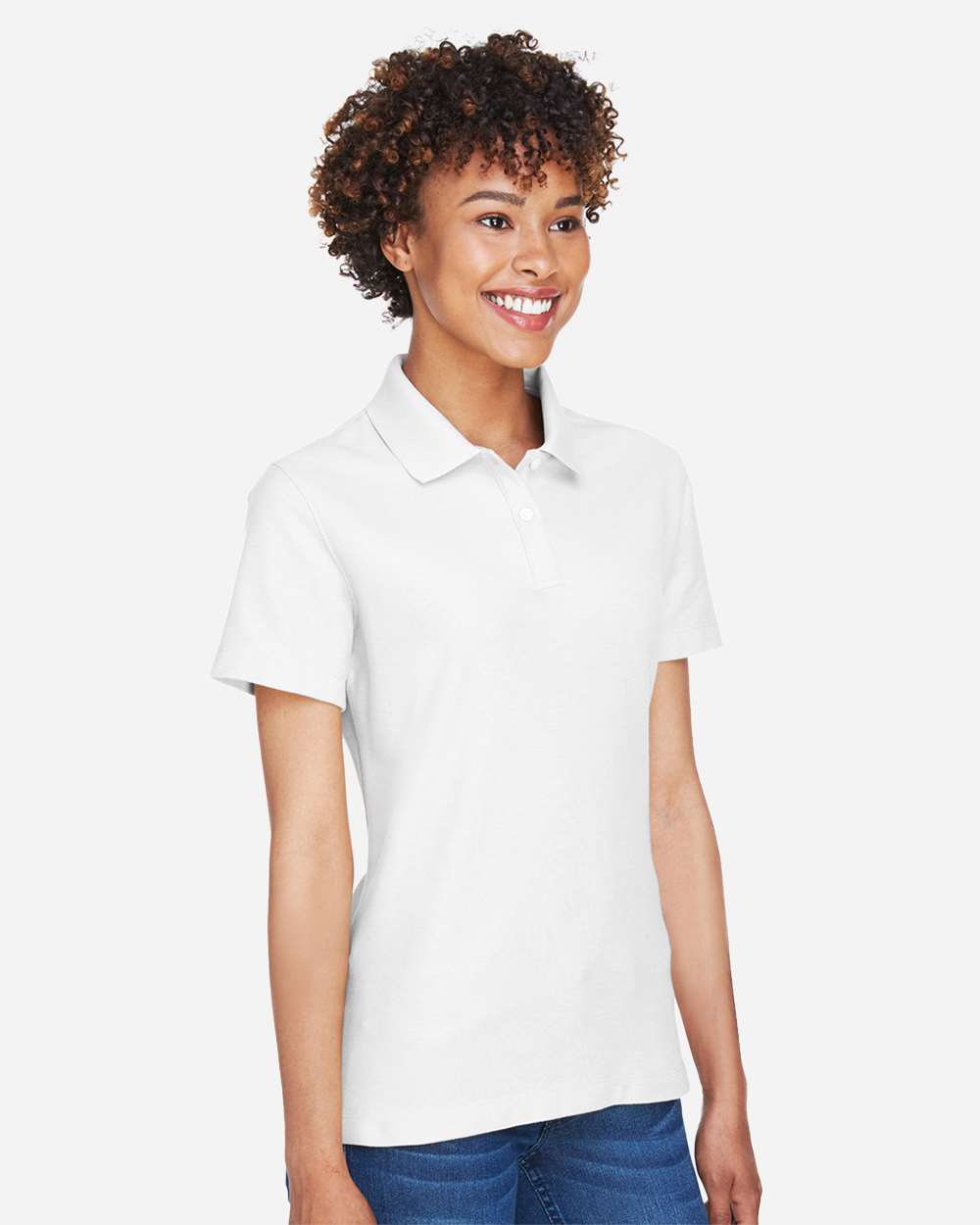 Women's DRYTEC20™ Performance Polo - OnModelSide - B629B2002 - White