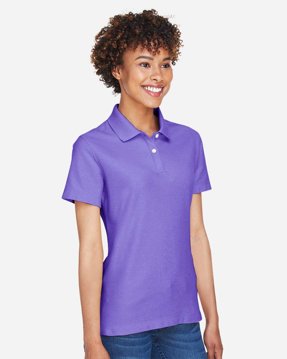Women's DRYTEC20™ Performance Polo - OnModelSide - B629B2152 - Grape