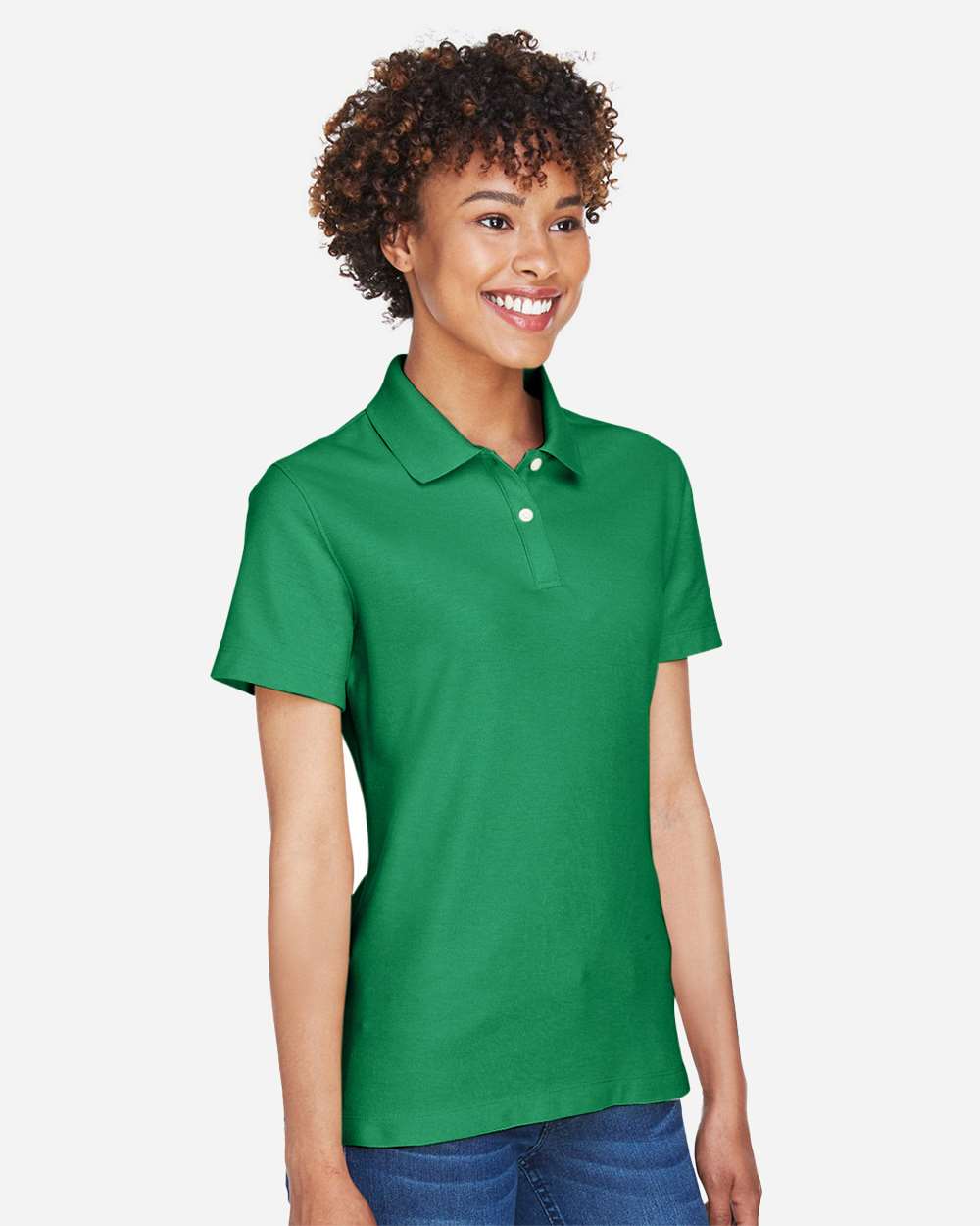 Women's DRYTEC20™ Performance Polo - OnModelSide - B629B2602 - Kelly Green