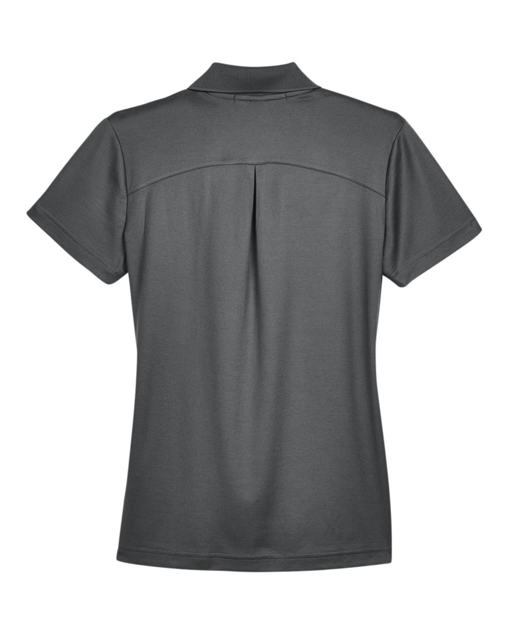 Women's CrownLux Performance® Plaited Polo - Back - B640B2132 - Graphite