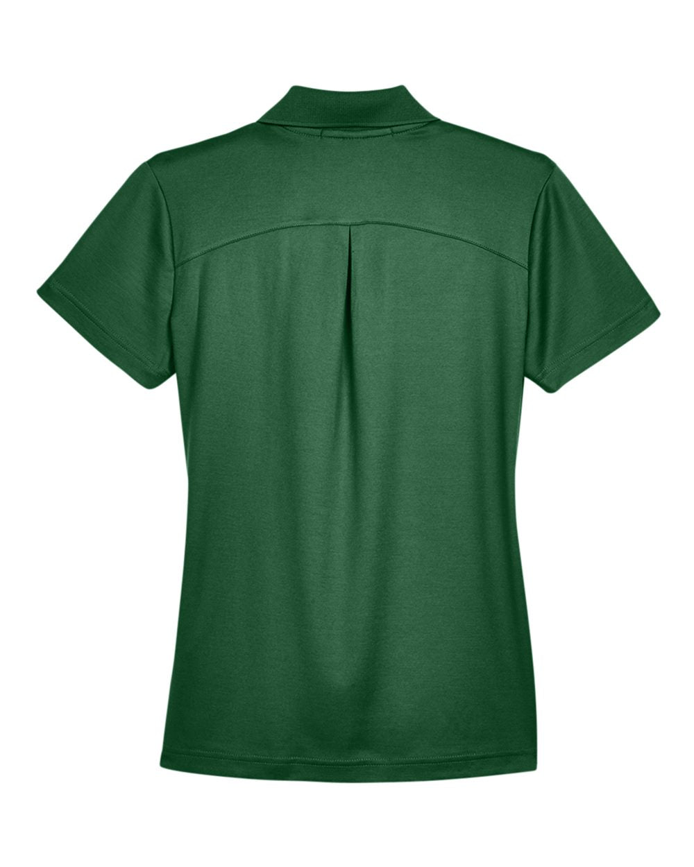 Women's CrownLux Performance® Plaited Polo - Back - B640B2542 - Forest