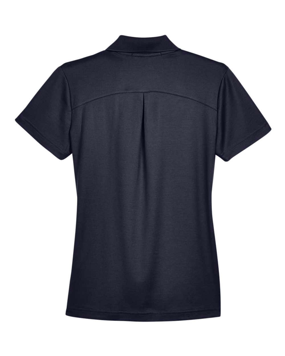 Women's CrownLux Performance® Plaited Polo - Back - B640B2652 - Navy