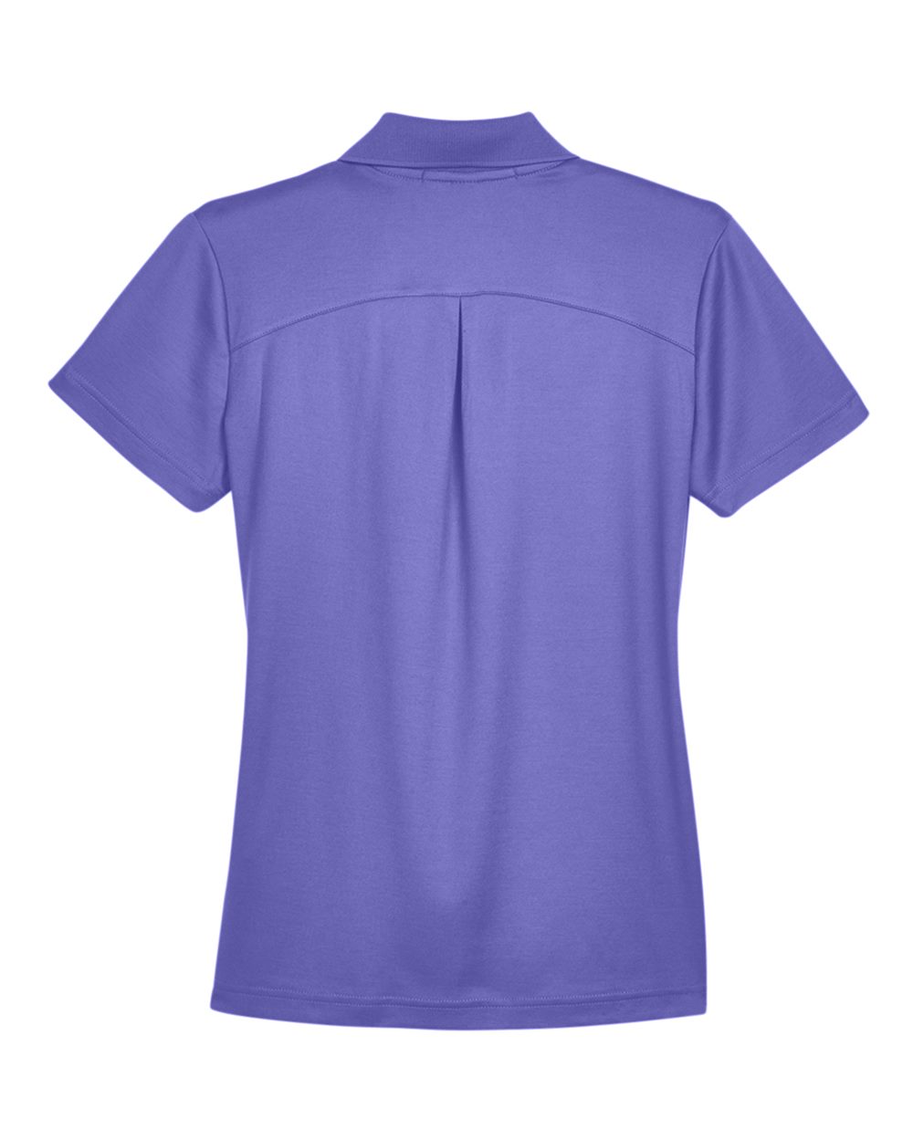 Women's CrownLux Performance® Plaited Polo - Back - B640B2672 - Grape