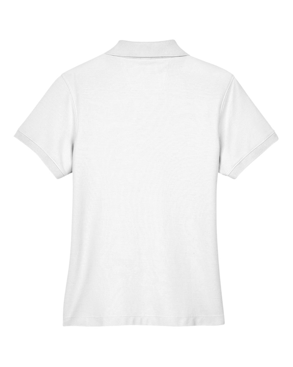 Women's Pima Piqué Polo - Back - B592B2002 - White
