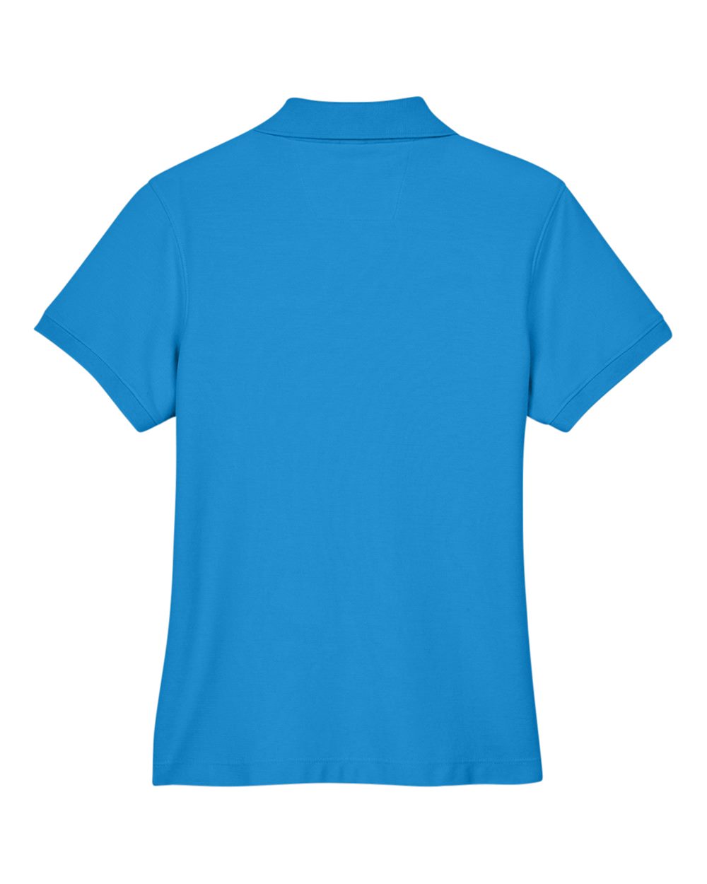 Women's Pima Piqué Polo - Back - B592B2252 - French Blue