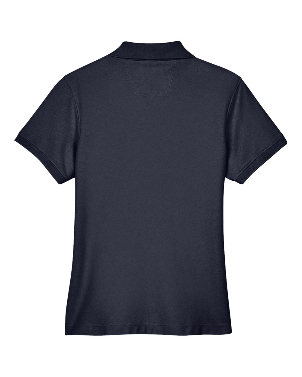 Women's Pima Piqué Polo - Back - B592B2652 - Navy