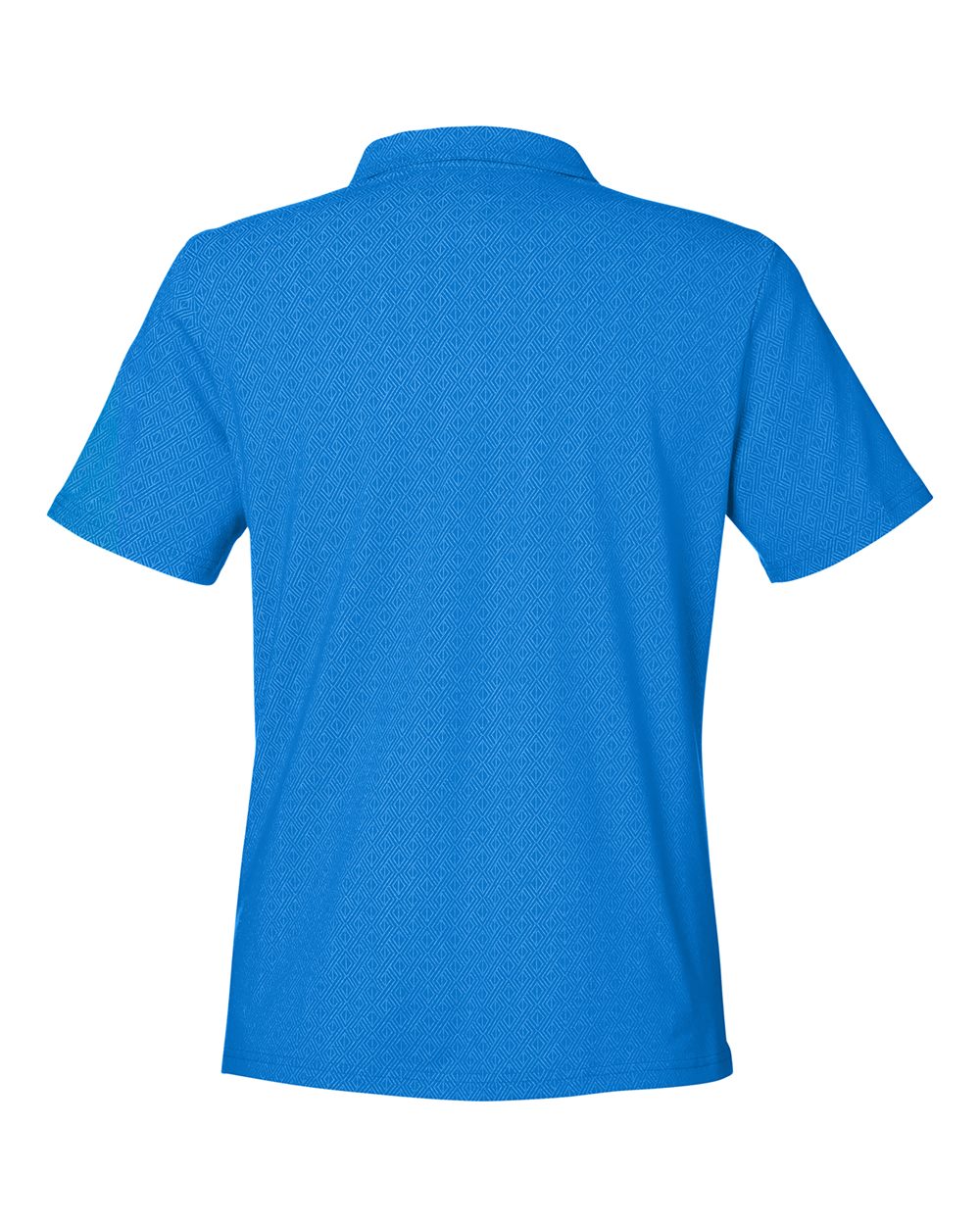 Women's Crownlux Performance® Geo Polo - Back - B621B2252 - French Blue/ CR Blue