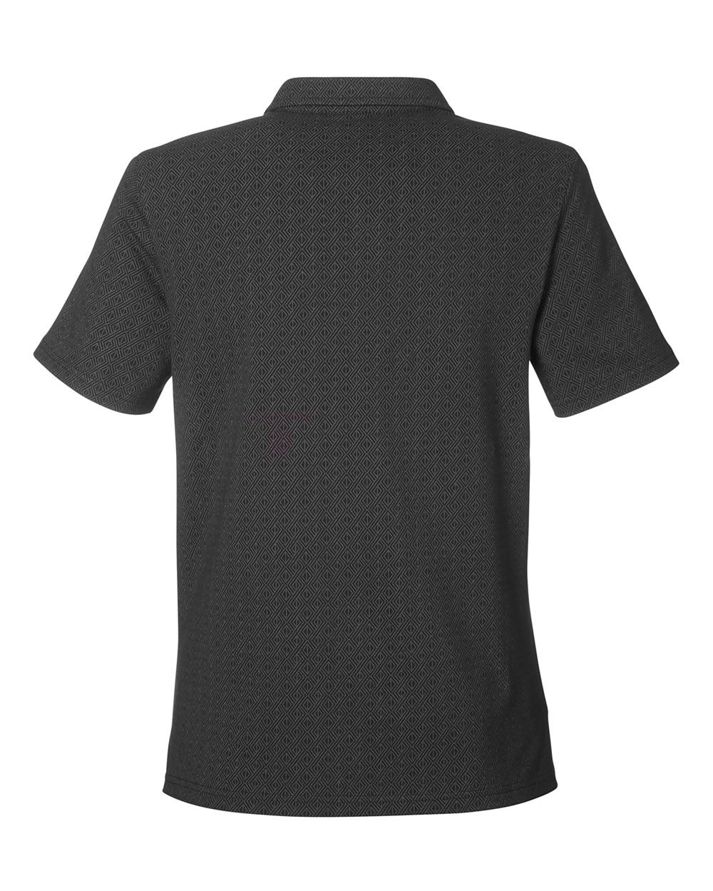 Women's Crownlux Performance® Geo Polo - Back - B621B2502 - Black/ Graphite