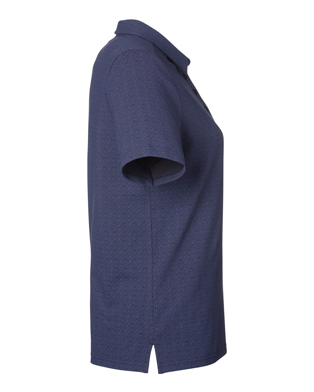 Women's Crownlux Performance® Geo Polo - DirectSide - B621B2652 - Navy/ French Blue