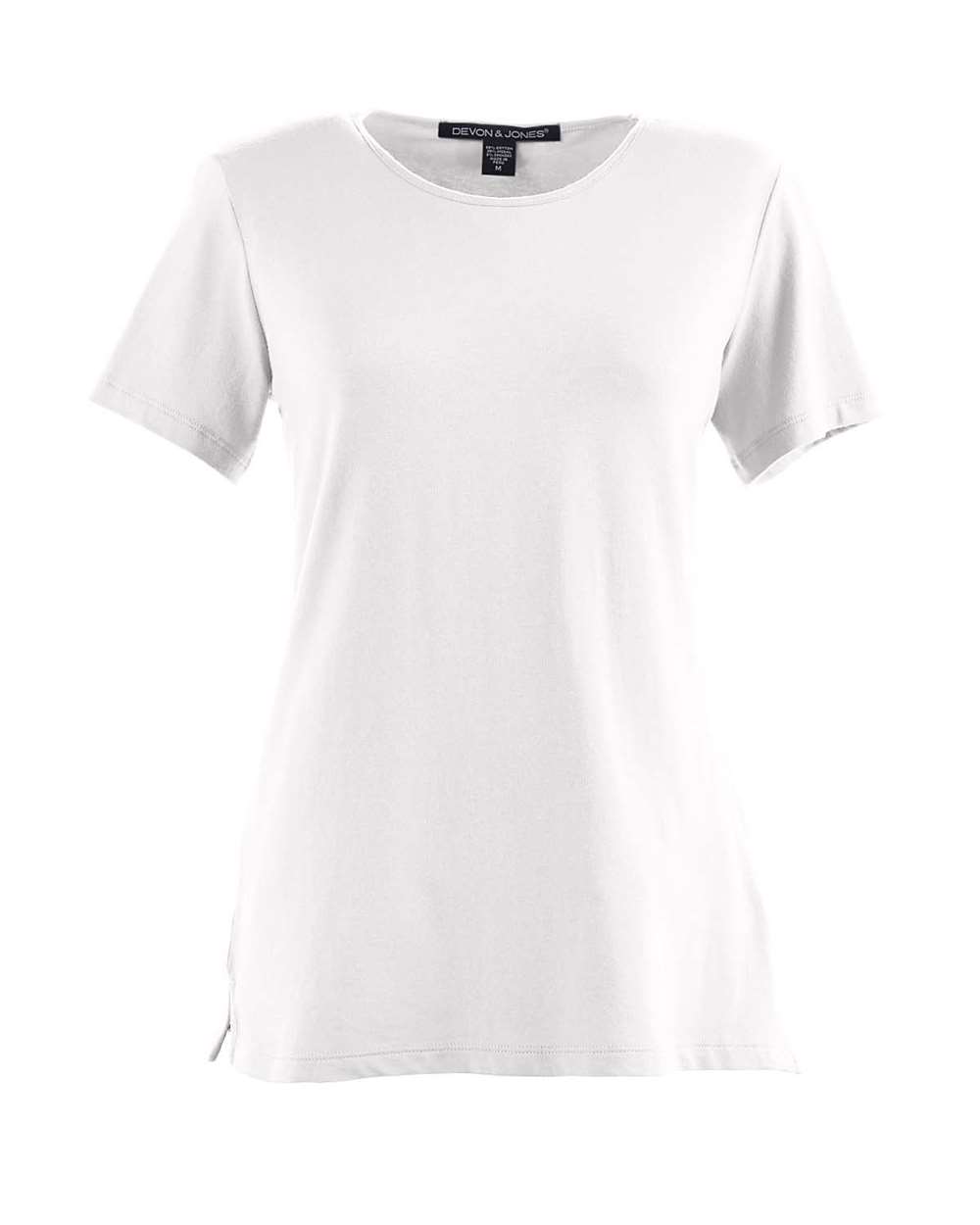 Women's Perfect Fit™ Shell T-Shirt - Front - B721B2002 - White
