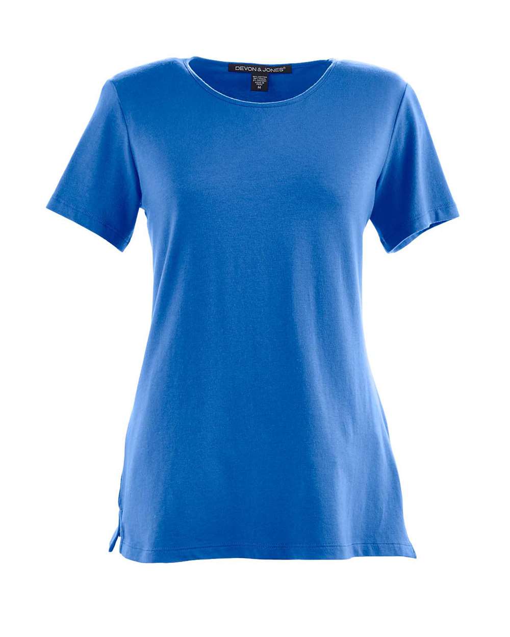 Women's Perfect Fit™ Shell T-Shirt - Front - B721B2252 - French Blue