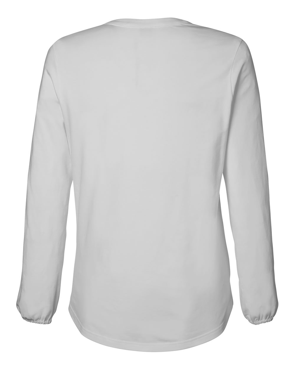 Women's Raleigh Half-Placket Knit Top - Back - B718B2352 - Grey