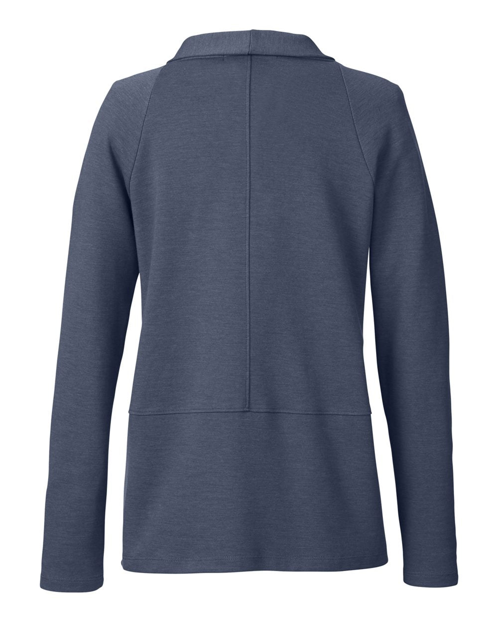 Women's New Classics® Charleston Cardigan - Back - B665B2652 - Navy Melange