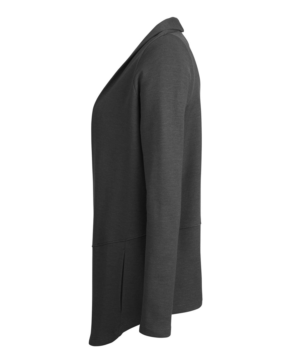 Women's New Classics® Charleston Cardigan - DirectSide - B665B2502 - Black Melange