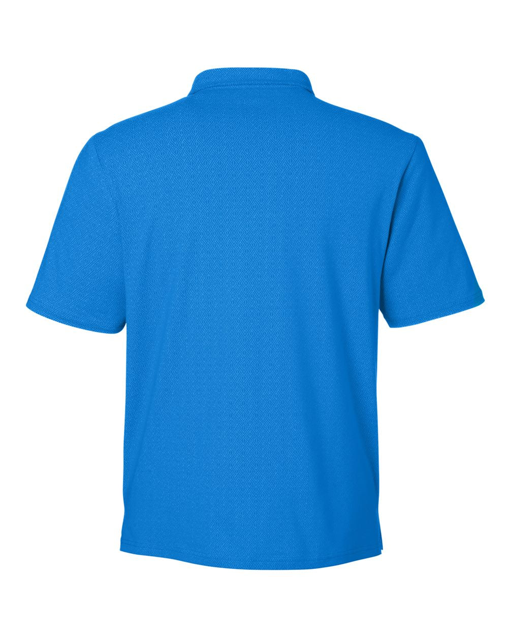 Men's Crownlux Performance® Geo Polo - Back - B620B2253 - French Blue/ CR Blue