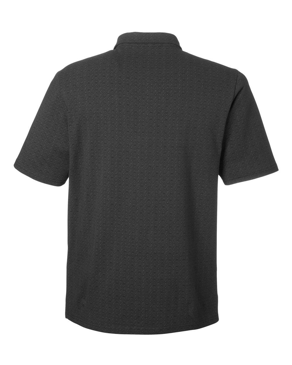 Men's Crownlux Performance® Geo Polo - Back - B620B2503 - Black/ Graphite