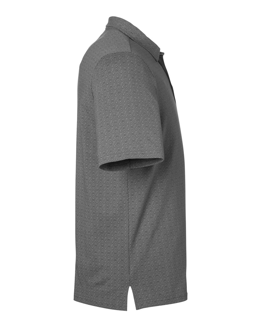 Men's Crownlux Performance® Geo Polo - DirectSide - B620B2133 - Graphite/ Silver
