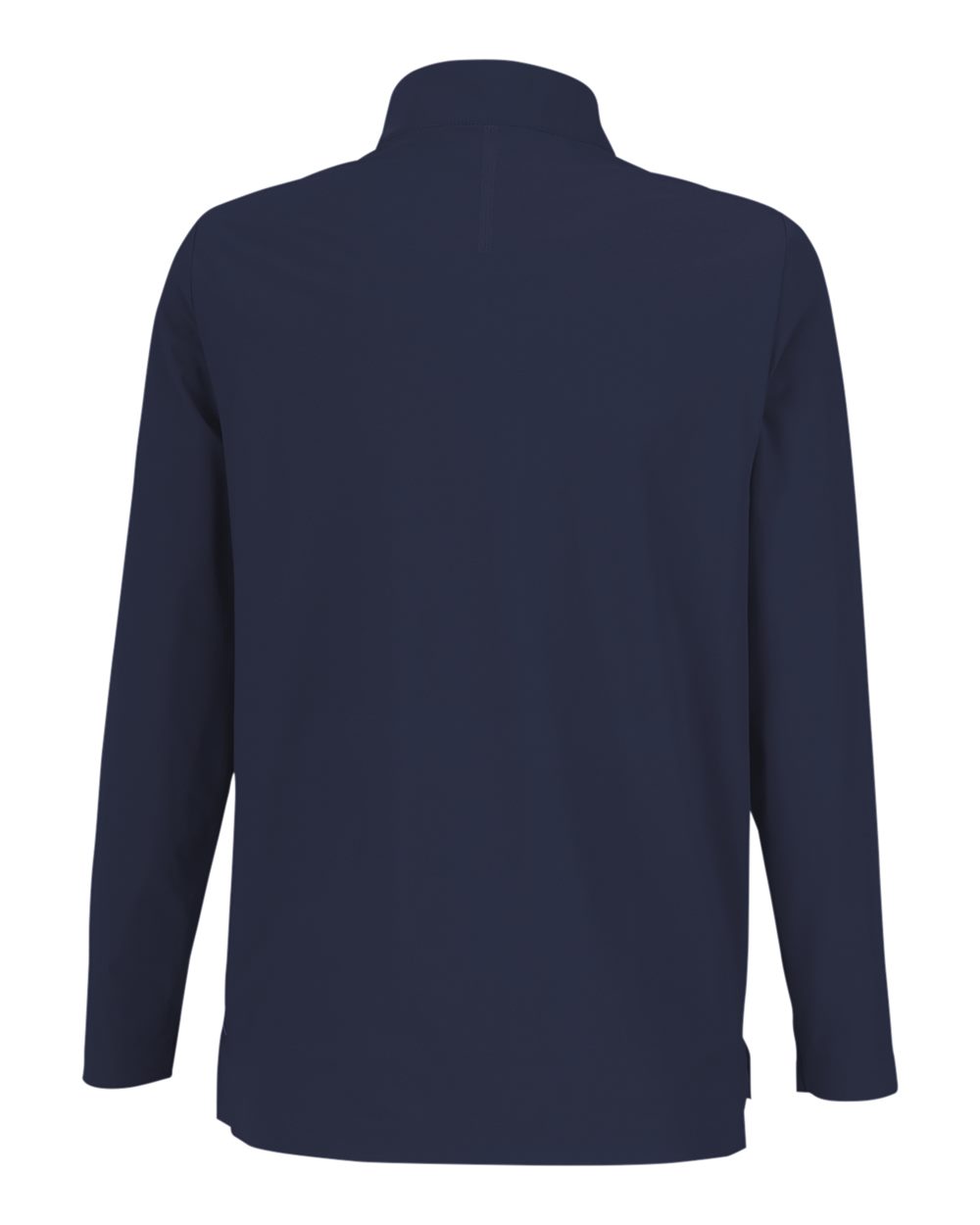 Women's CrownLux Performance® Windsor Welded Quarter-Zip Pullover - Back - B651B2652 - Navy