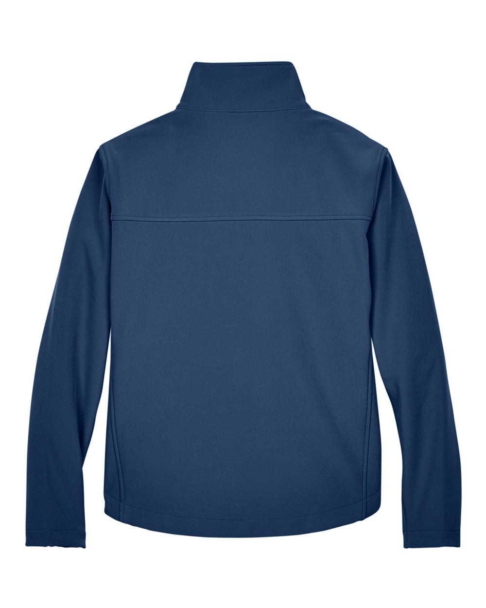 Women's Soft Shell Jacket - Back - B614B2653 - Navy