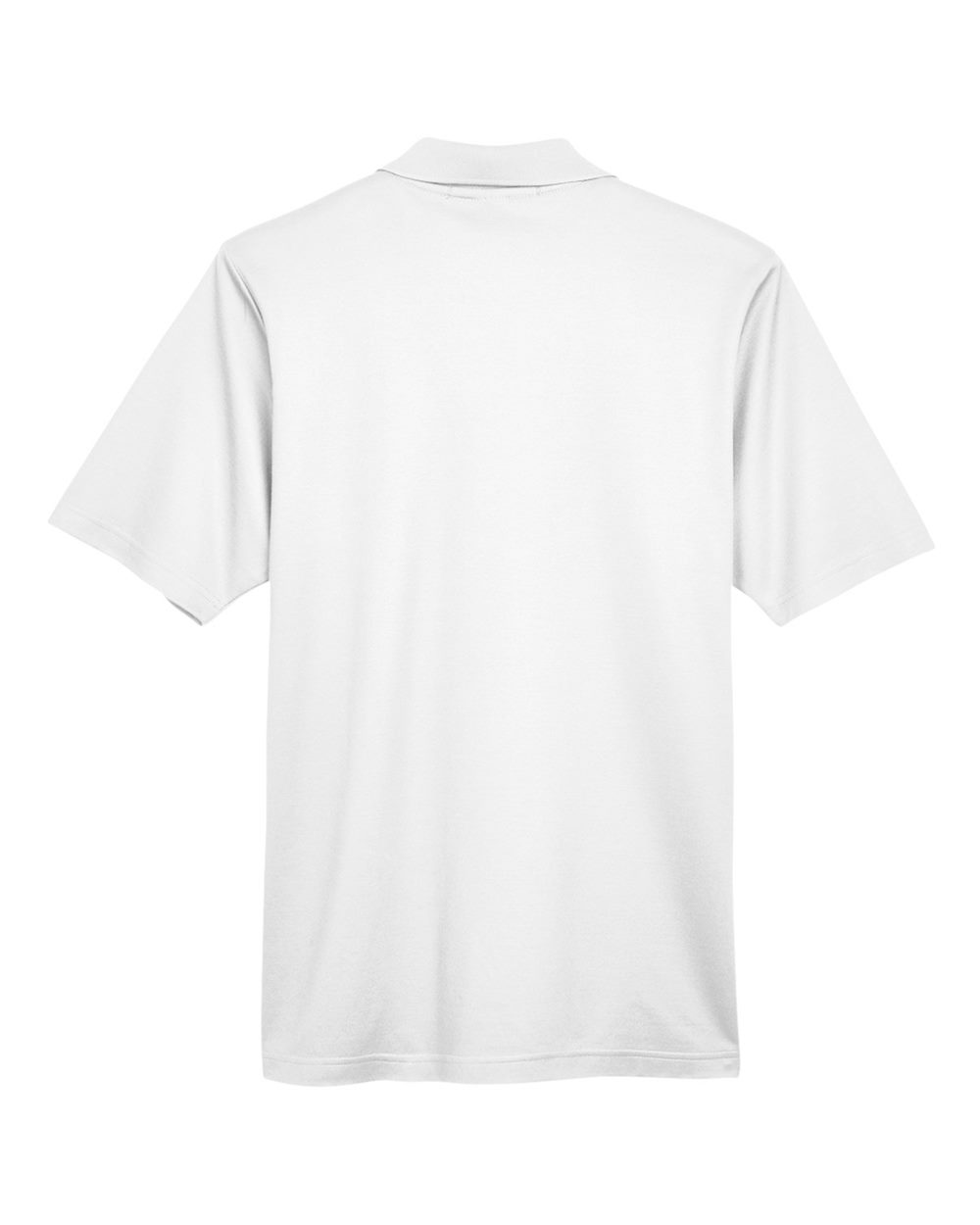 Men's Tall CrownLux Performance® Plaited Polo - Back - B639B2005 - White