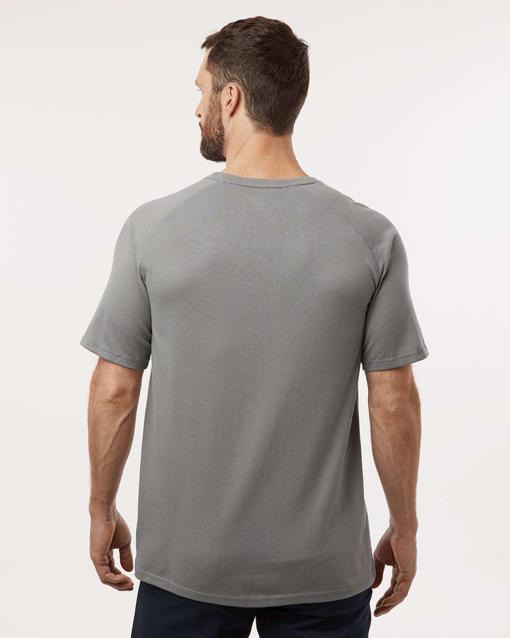 Men's Performance Cooling T-Shirt - OnModelBack - B63030514 - Smoke