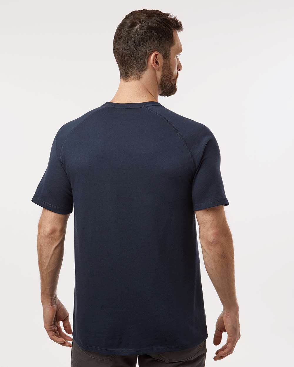 Men's Performance Cooling T-Shirt - OnModelBack - B63030863 - Dark Navy
