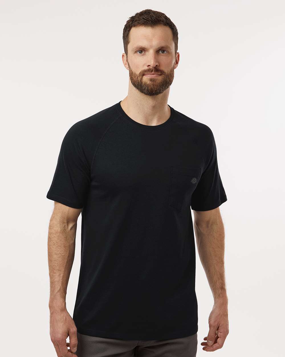 Men's Performance Cooling T-Shirt - OnModelFront - B63030503 - Black
