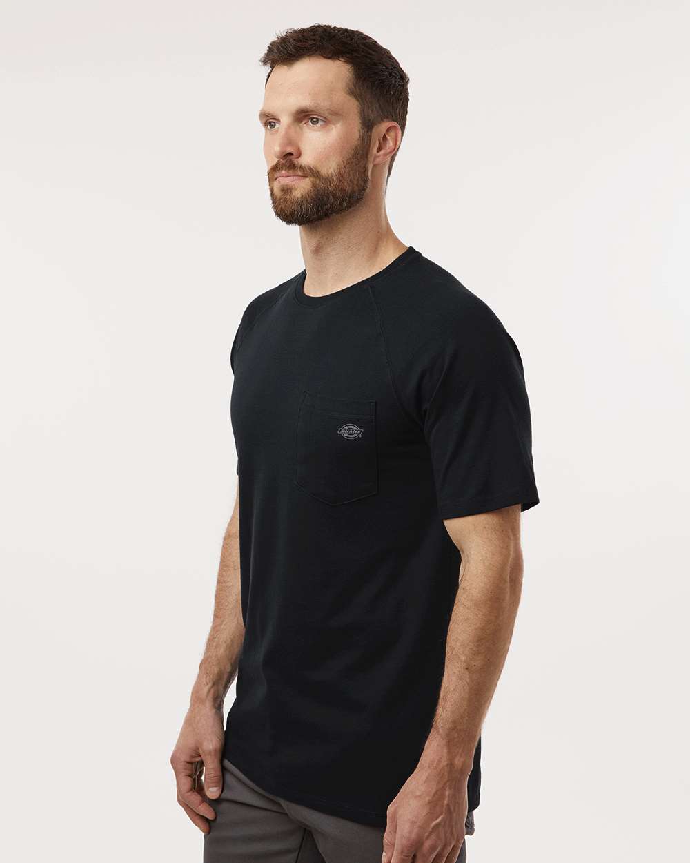Men's Performance Cooling T-Shirt - OnModelSide - B63030503 - Black