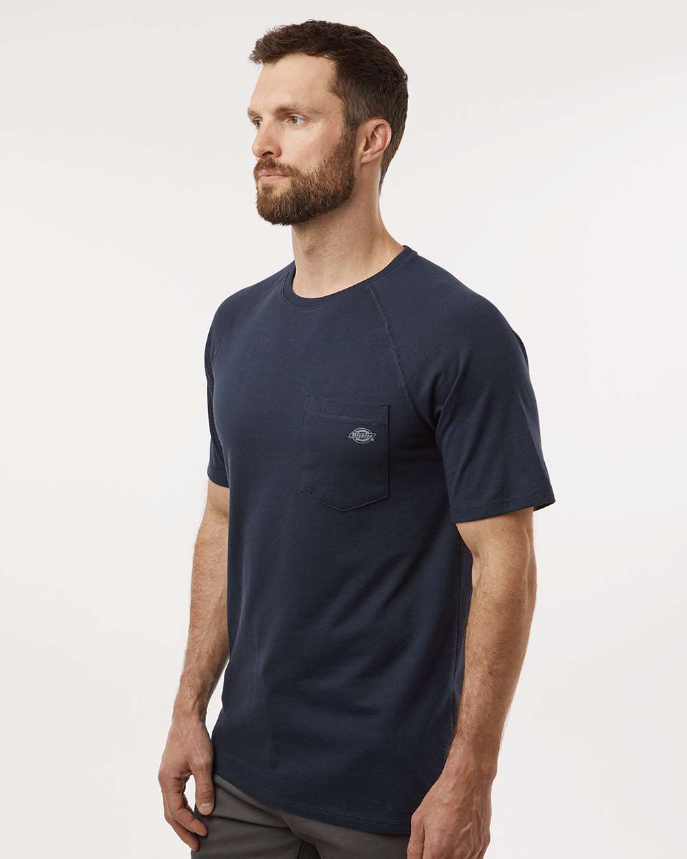 Men's Performance Cooling T-Shirt - OnModelSide - B63030863 - Dark Navy