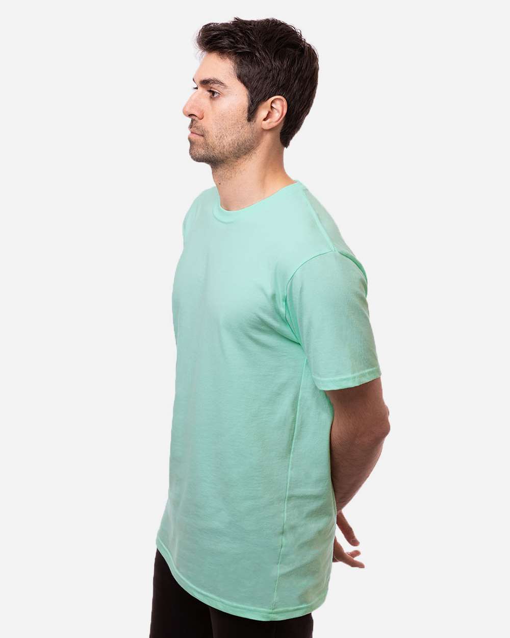 Classic T-Shirt - OnModelSide - B843E9173 - Sunwashed Mint
