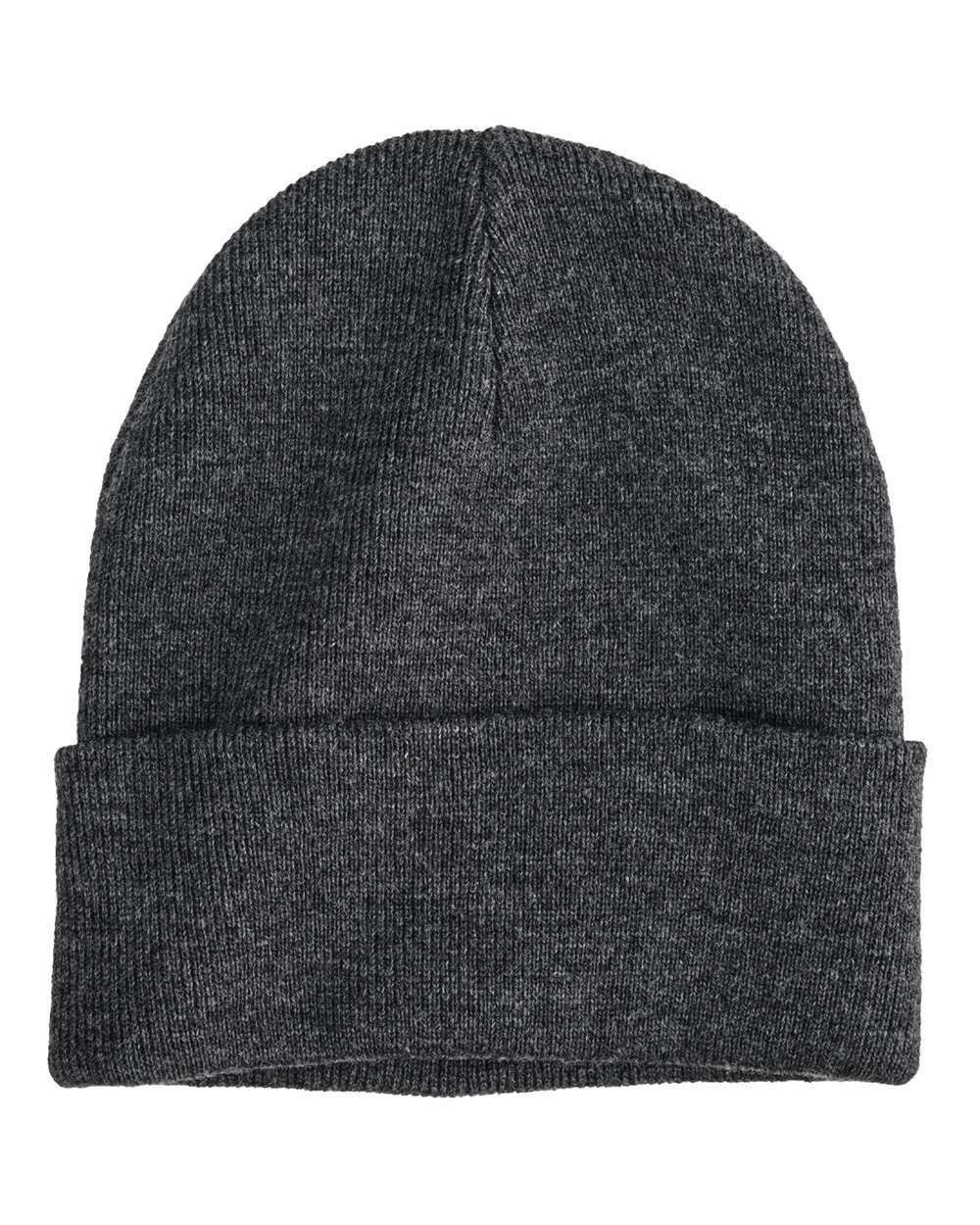Base Camp Beanie - Front - B872E9580 - Heather Grey