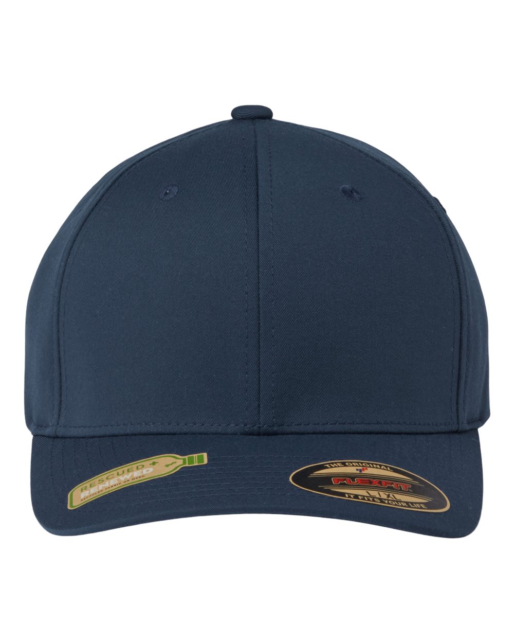 Sustainable Polyester Cap - Front - B96595653 - Navy