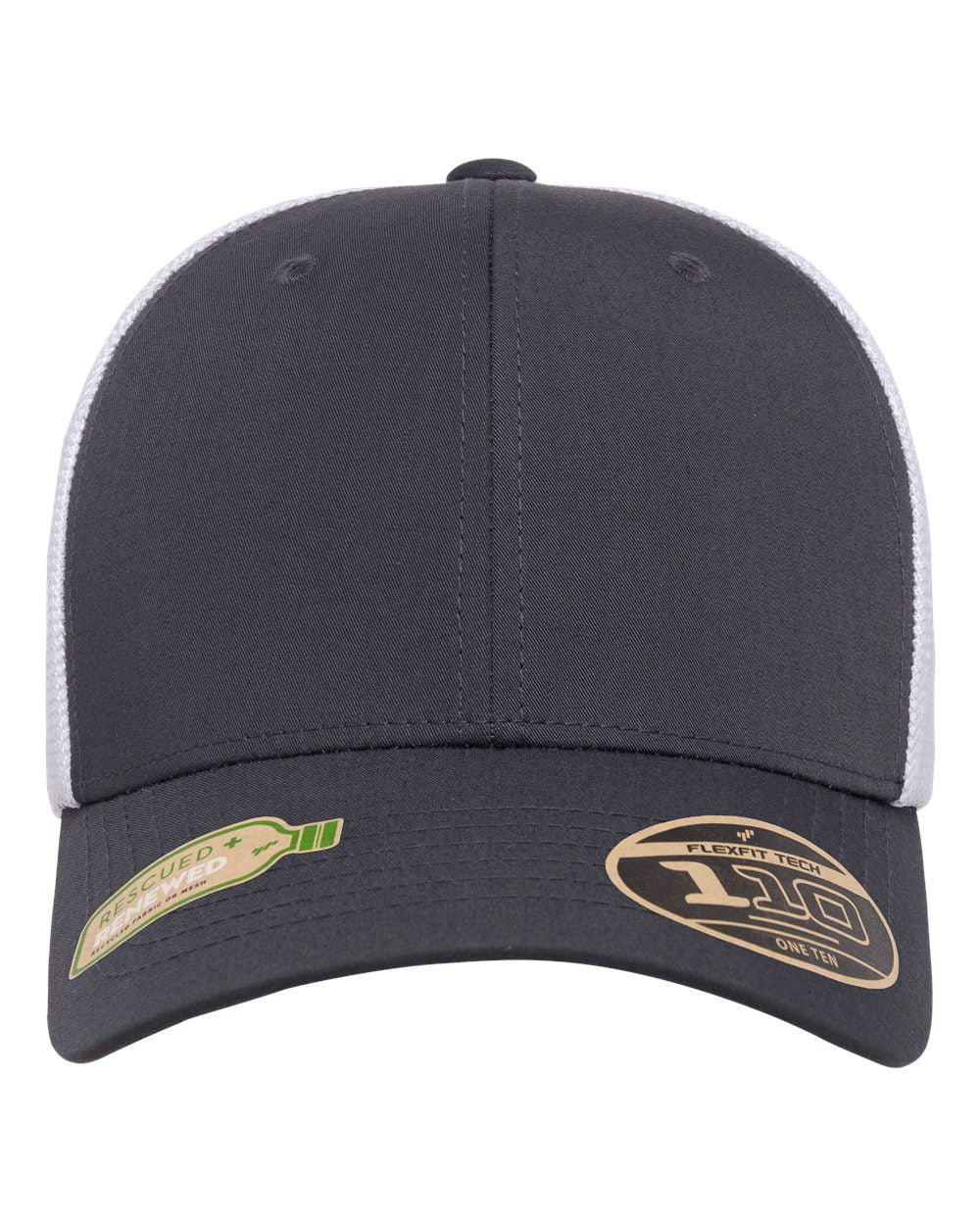 110® Recycled Mesh Cap - Front - B27995100 - Charcoal/ White