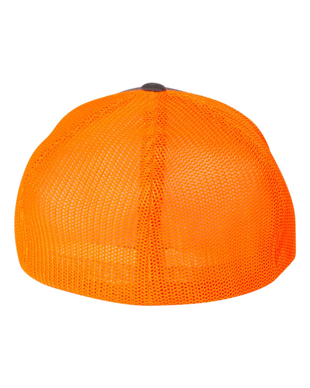Trucker Cap - Back - B85895460 - Charcoal/ Neon Orange