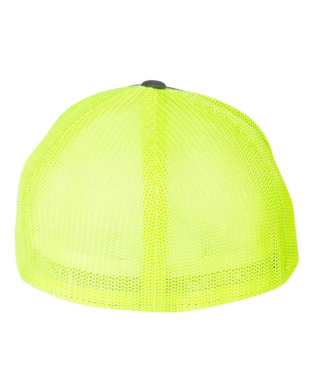 Trucker Cap - Back - B85895470 - Charcoal/ Neon Yellow