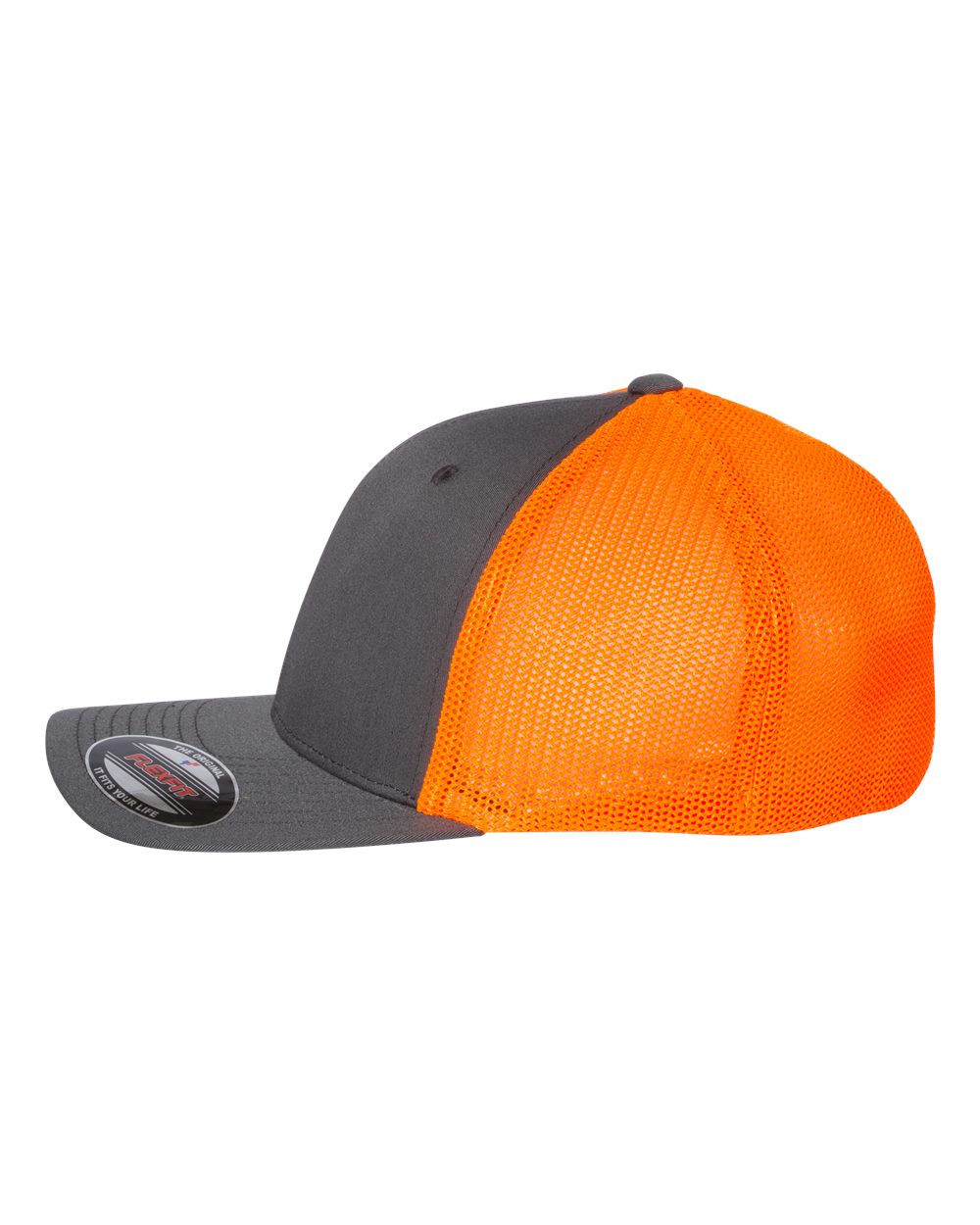 Trucker Cap - DirectSide - B85895460 - Charcoal/ Neon Orange