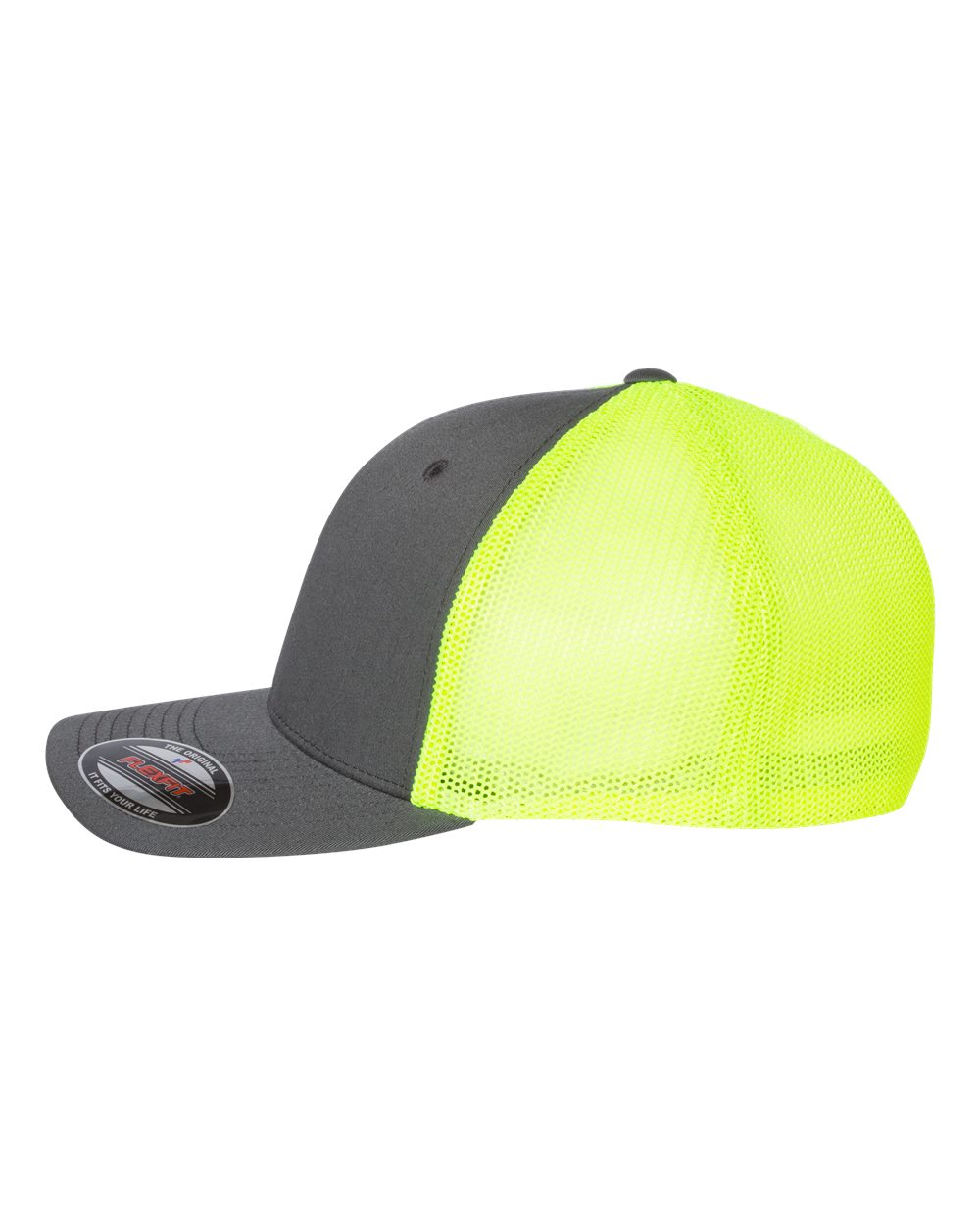 Trucker Cap - DirectSide - B85895470 - Charcoal/ Neon Yellow