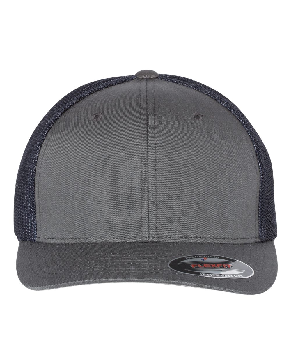 Trucker Cap - Front - B85895430 - Charcoal/ Navy