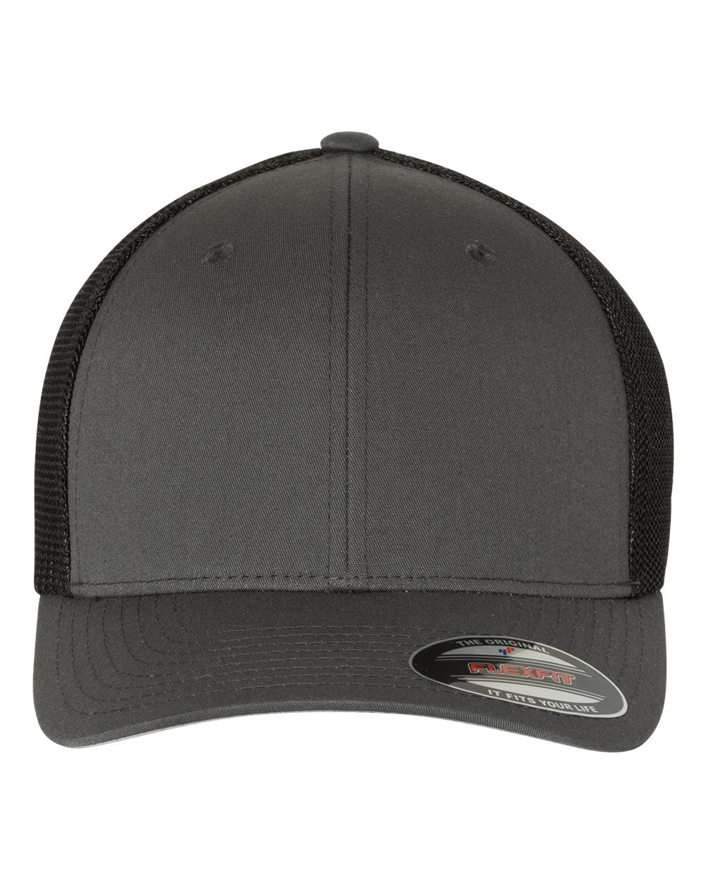Trucker Cap - Front - B85895480 - Charcoal/ Black