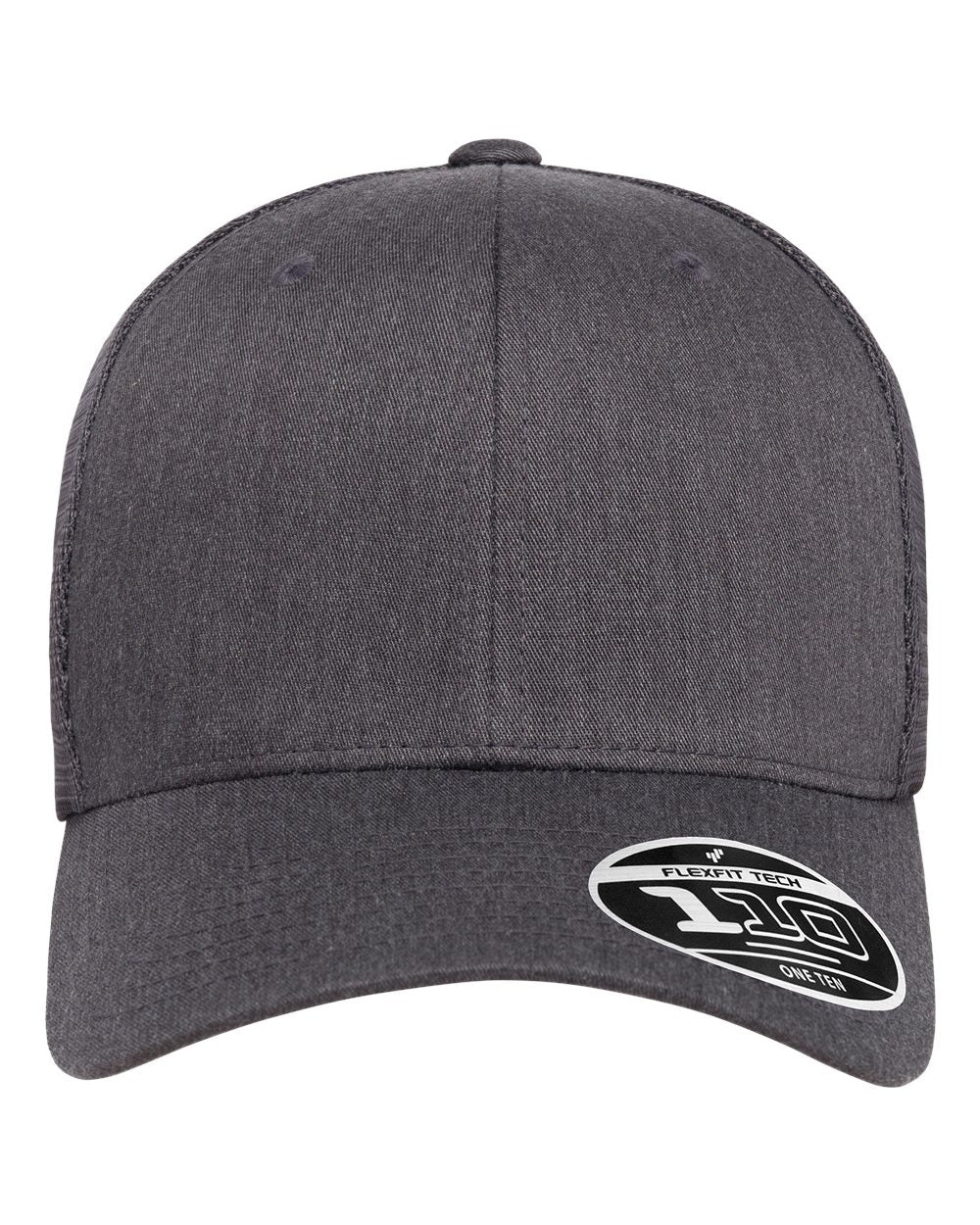 110® Mesh-Back Cap - Front - B04095560 - Dark Heather Grey