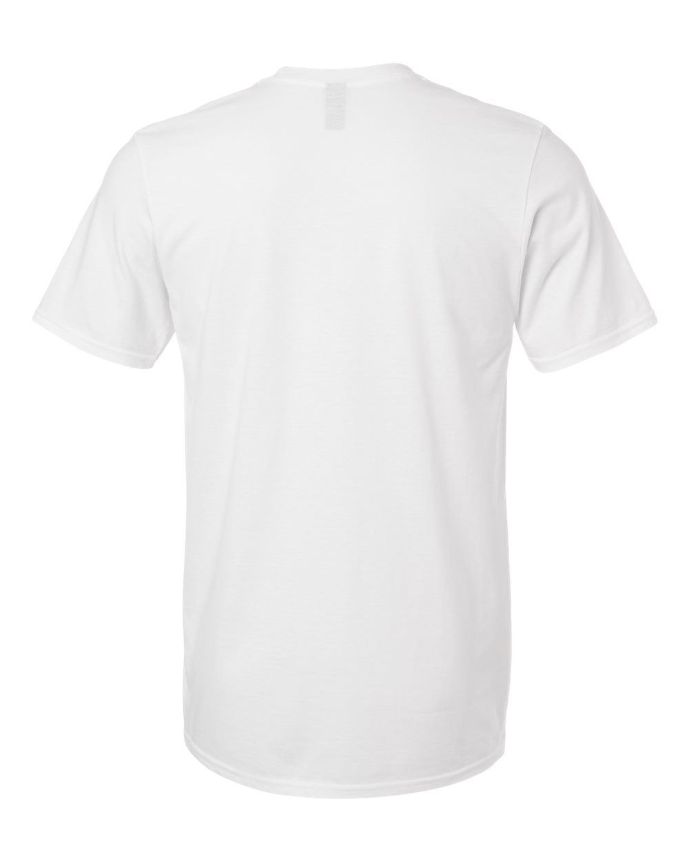 Unisex Softstyle® Lightweight T-Shirt - Back - B00560002 - White