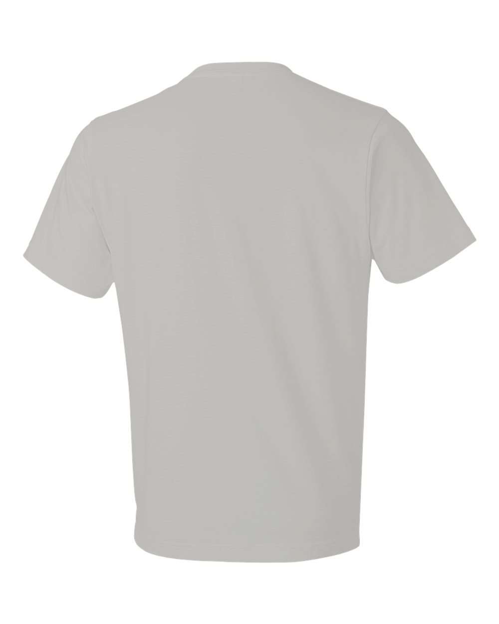 Unisex Softstyle® Lightweight T-Shirt - Back - B00560173 - Storm Grey