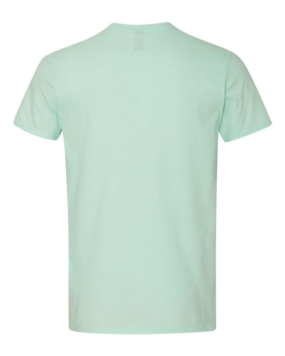 Unisex Softstyle® Lightweight T-Shirt - Back - B00560183 - Teal Ice