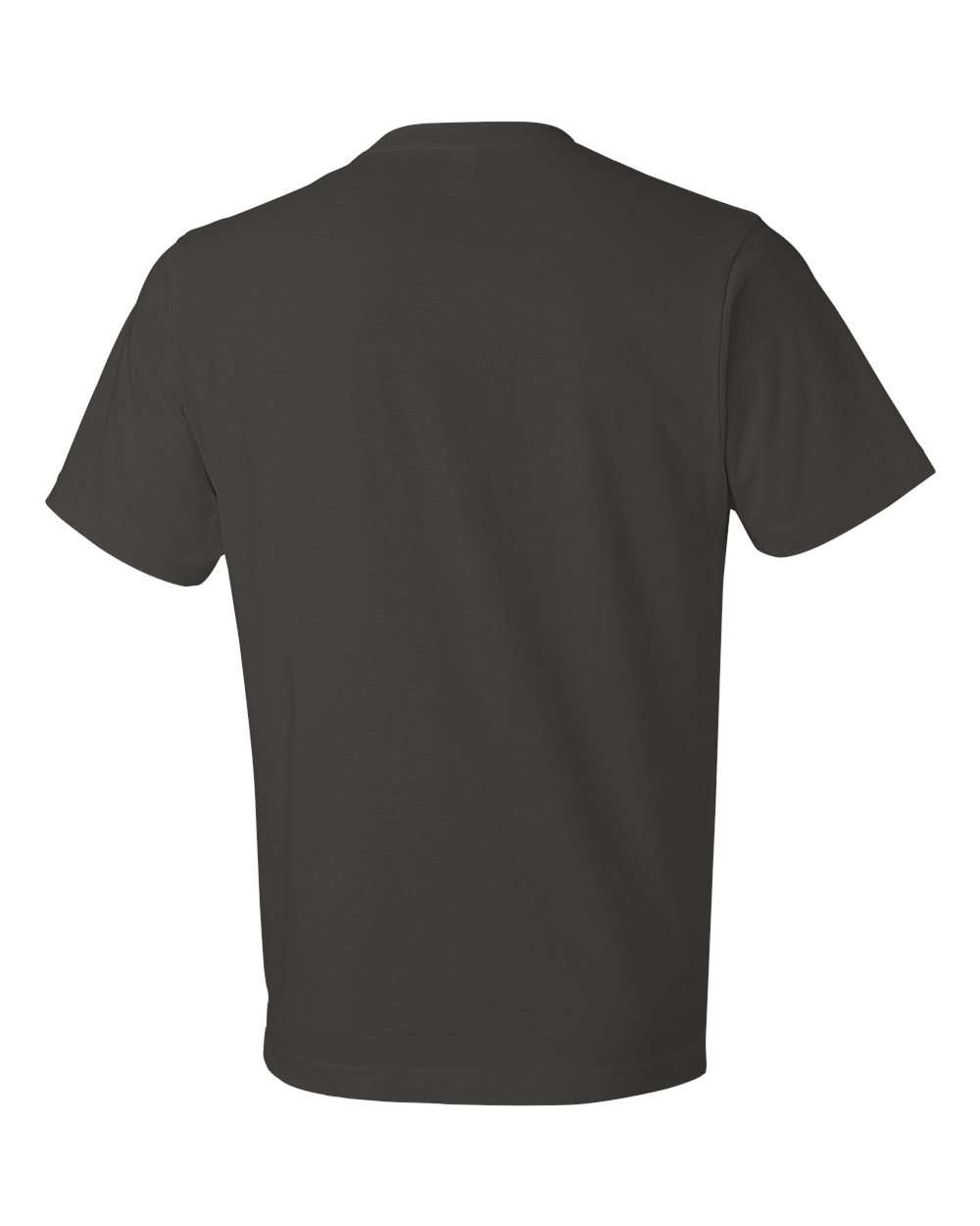 Unisex Softstyle® Lightweight T-Shirt - Back - B00560593 - Smoke
