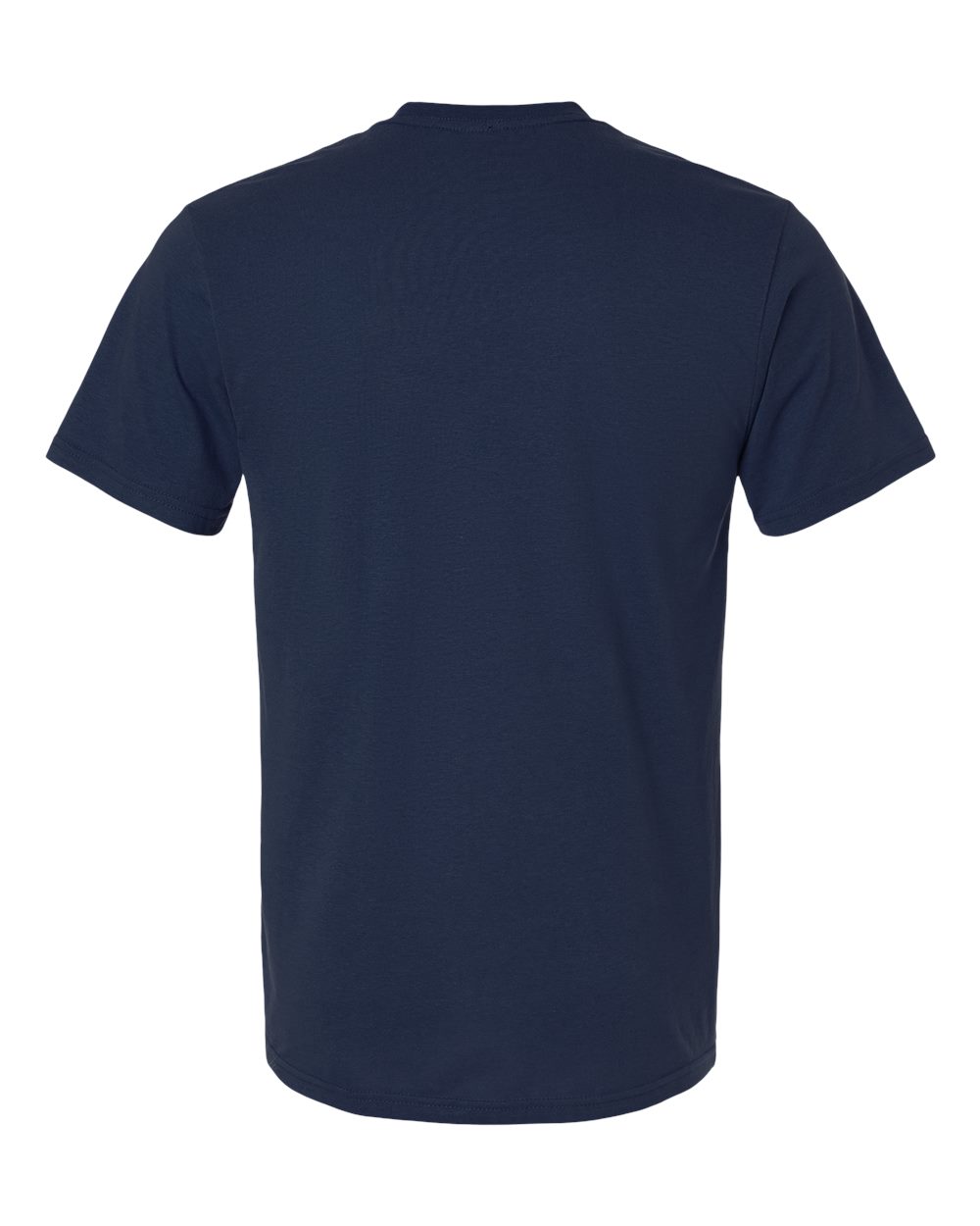 Unisex Softstyle® Lightweight T-Shirt - Back - B00560652 - Navy