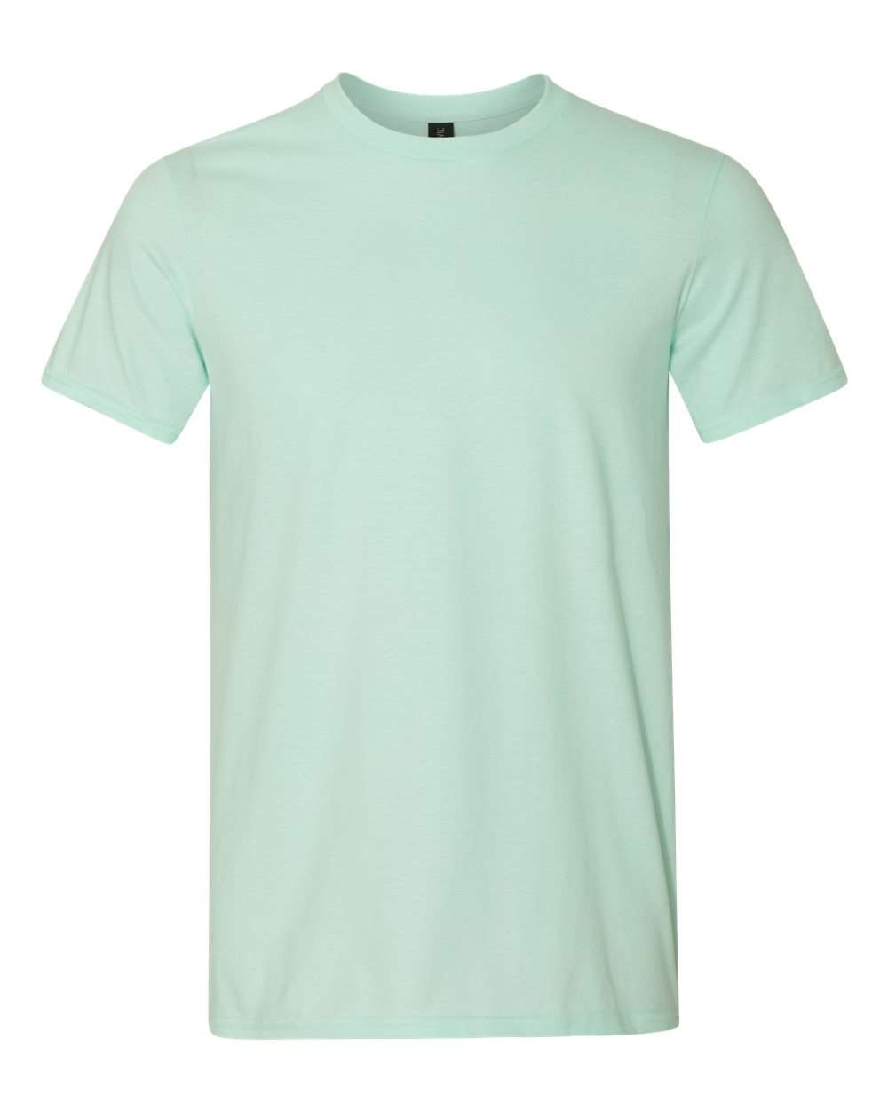 Unisex Softstyle® Lightweight T-Shirt - Front - B00560183 - Teal Ice
