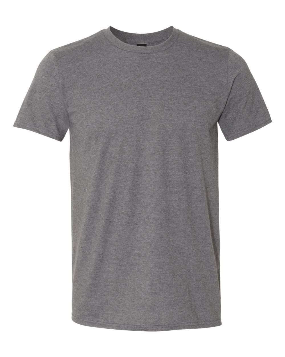 Unisex Softstyle® Lightweight T-Shirt - Front - B00560492 - Graphite Heather