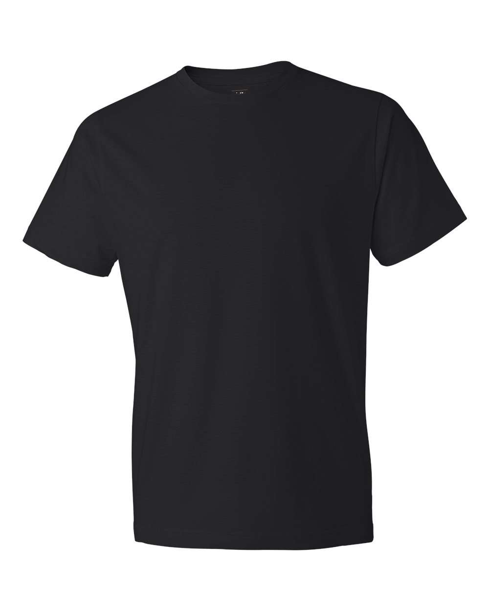 Unisex Softstyle® Lightweight T-Shirt - Front - B00560502 - Black